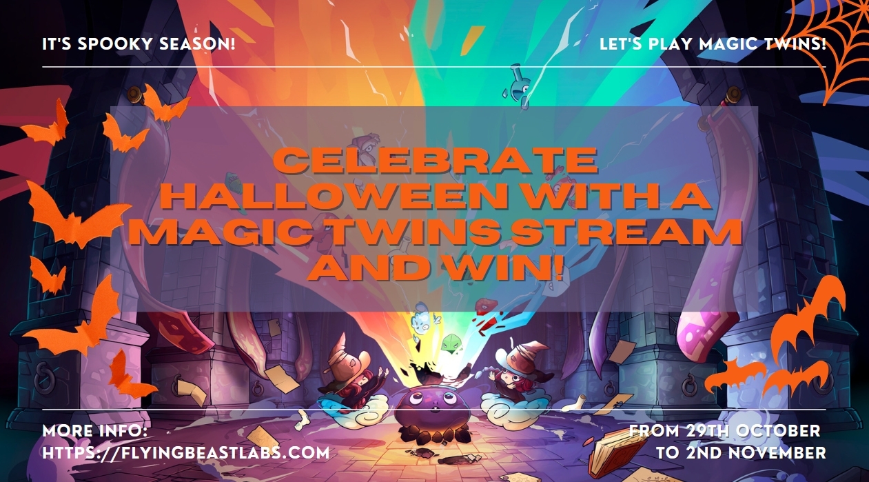 ¡Celebra Halloween con Magic Twins!